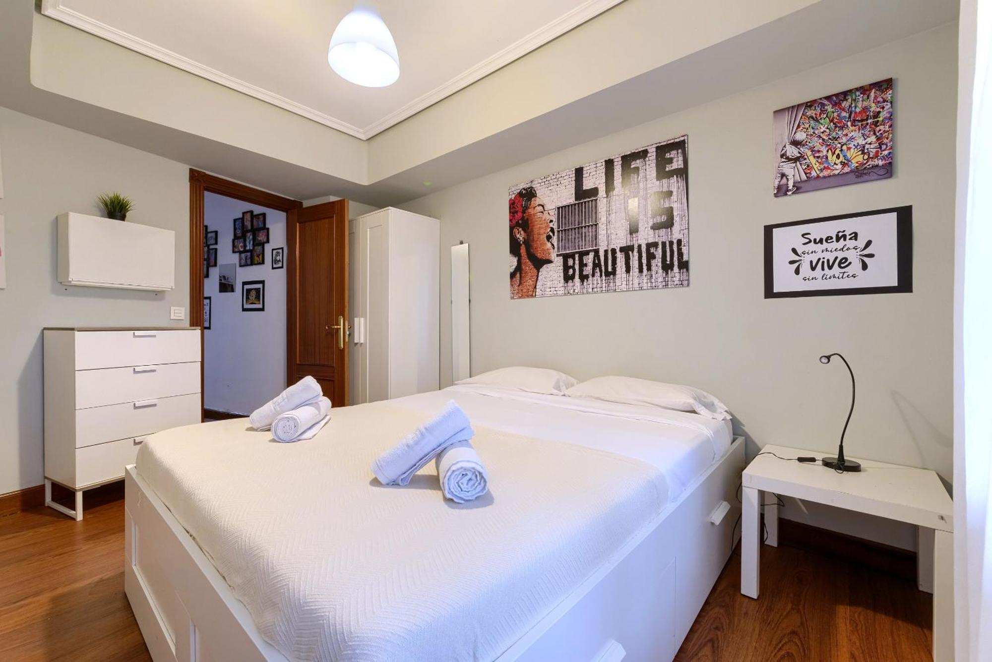 Apartament Vivienda Turistica Acogedora En Uribarri Bilbao Zewnętrze zdjęcie