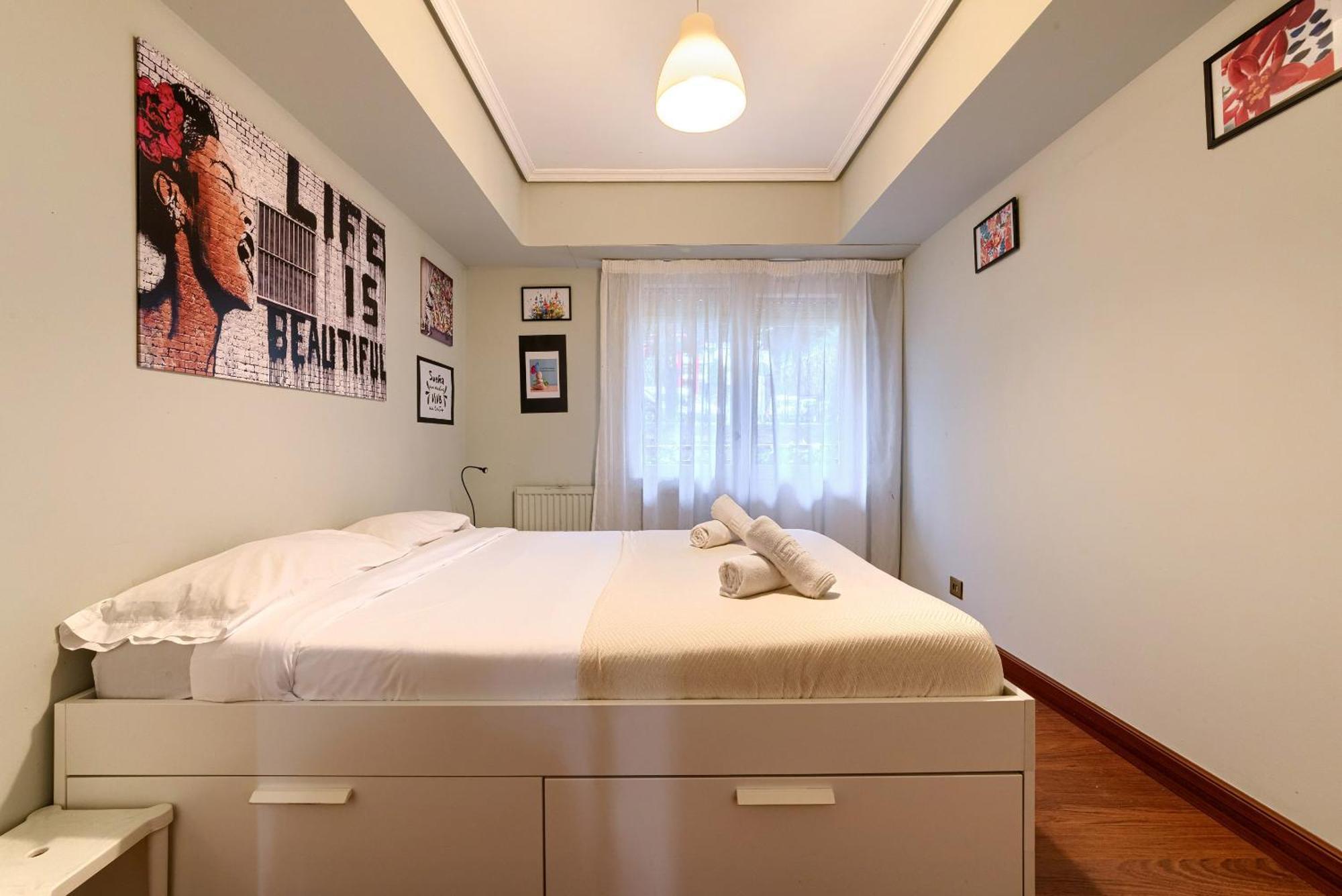 Apartament Vivienda Turistica Acogedora En Uribarri Bilbao Zewnętrze zdjęcie
